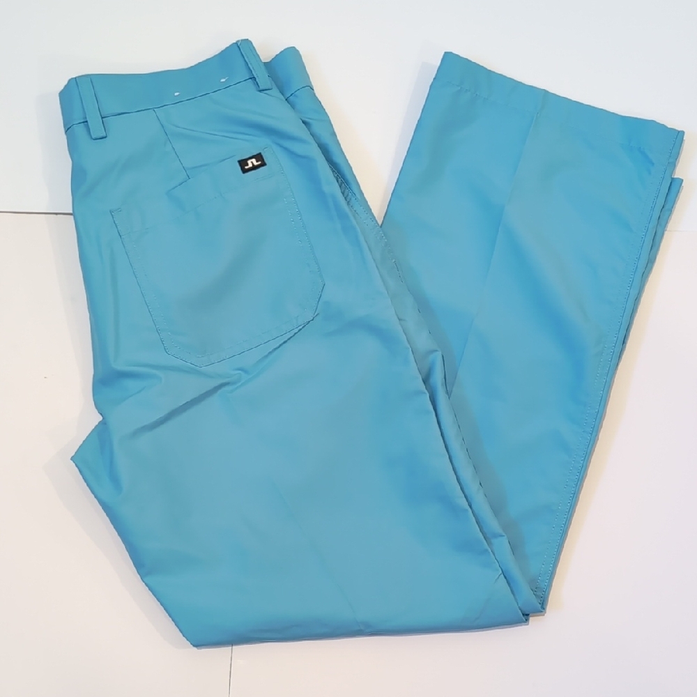 J Lindeberg Regular Fit Blue Golf Pants